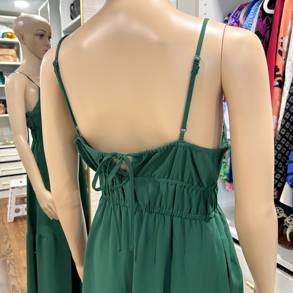 Dark Green Sundress - Picture 2 of 4